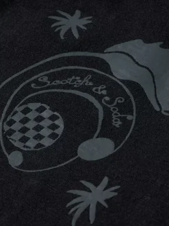 Discount Scotch & Soda SLUB V-NECK REGULAR FIT T-SHIRT