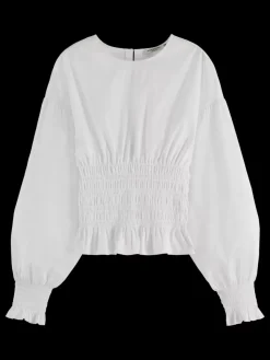 Best Scotch & Soda SMOCKED TOP