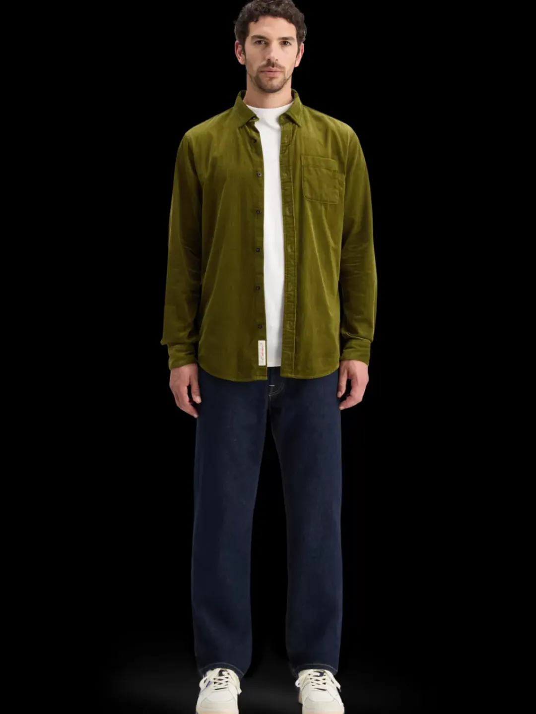 Best Scotch & Soda SOLID CORDUROY SHIRT