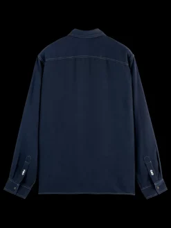 Hot Scotch & Soda SOLID TENCEL SHIRT Night