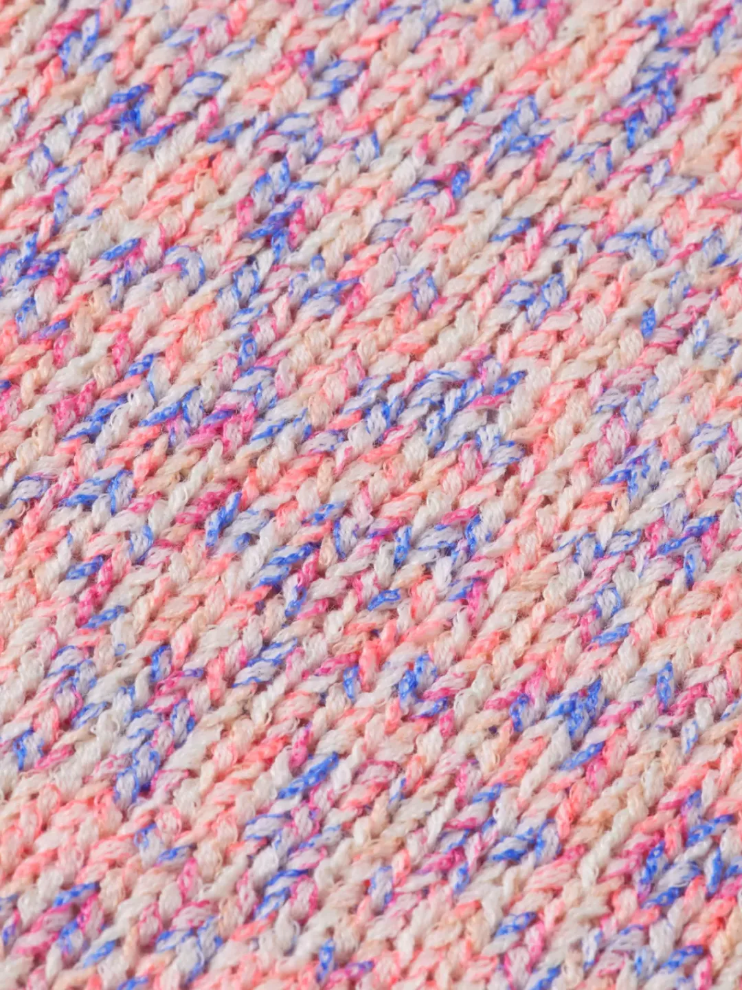 Online Scotch & Soda SPACE DYE V NECK KNITTED TANK PinkSpaceDye