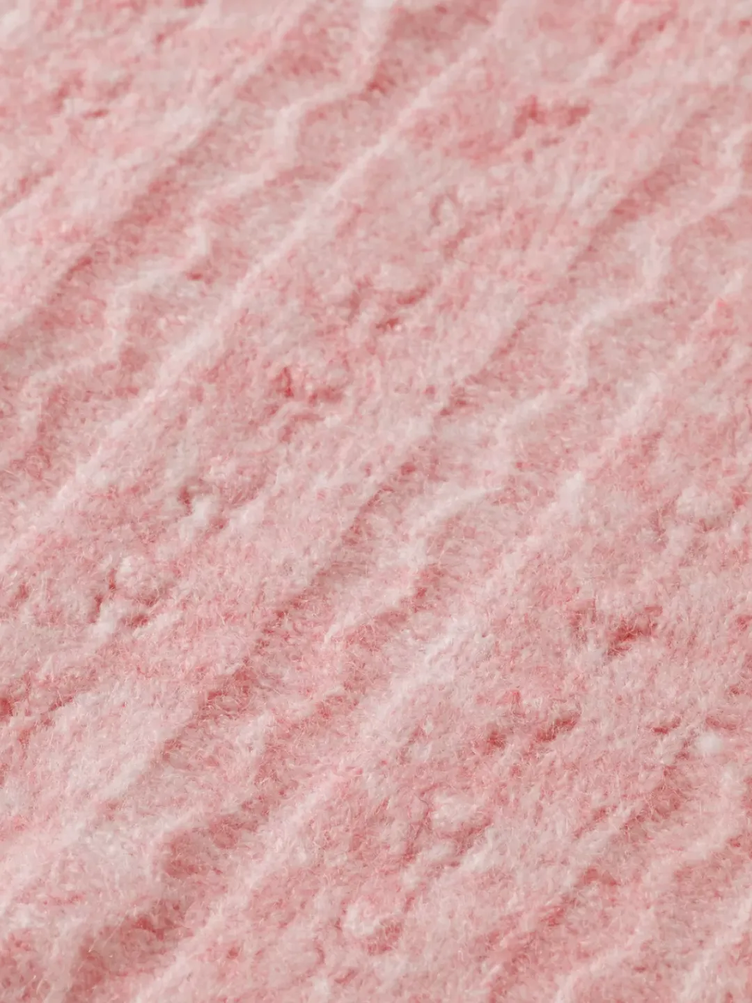Online Scotch & Soda SPACE DYED LIGHTWEIGHT AJOUR KNIT PalePeach