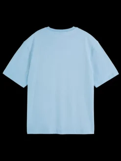 New Scotch & Soda SPRAYED ARTWORK BOYFRIEND FIT T-SHIRT