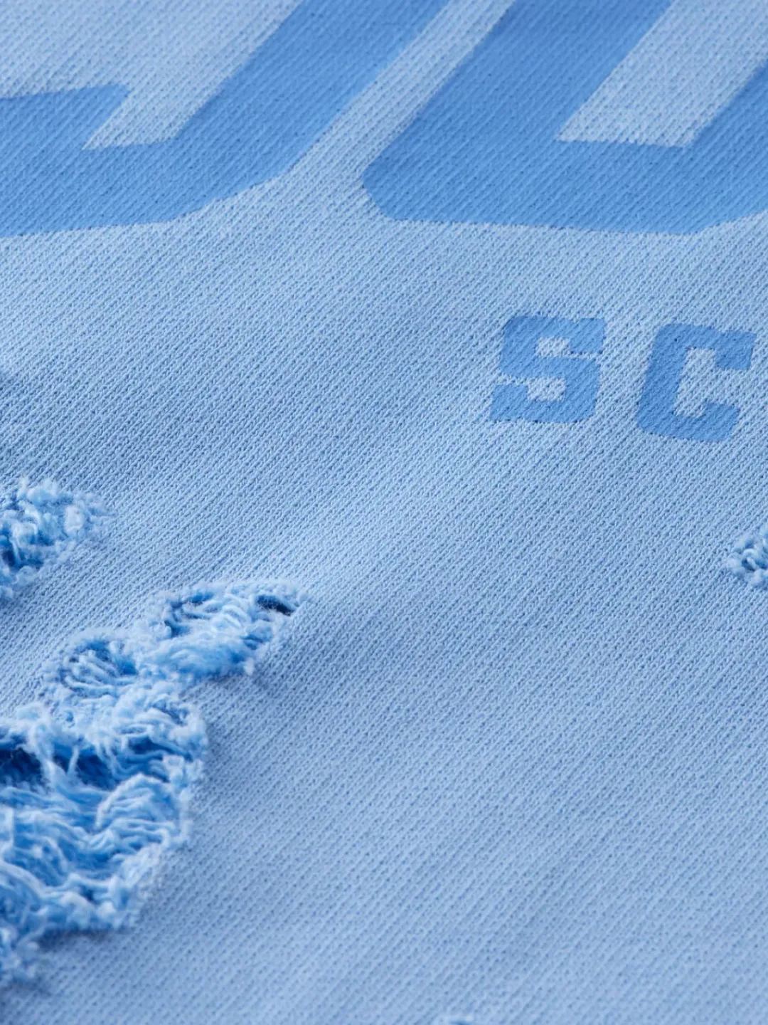 Clearance Scotch & Soda SPRAYED HOODIE WITH DESTROYED DETAILS