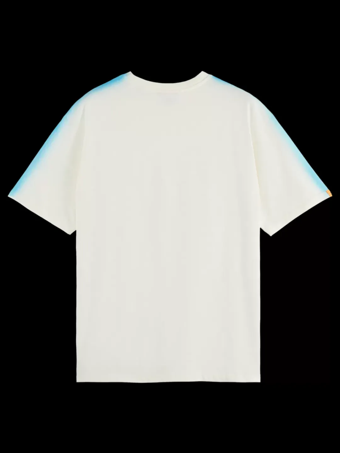 Hot Scotch & Soda Sprayed t-shirt Shell/BlueLagoon