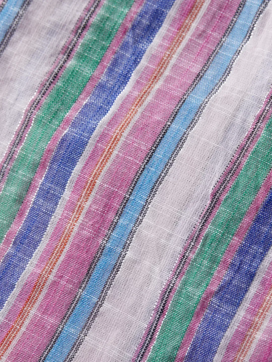 Hot Scotch & Soda STRIPED BALLOON SLEEVE SHIRT BeachStripe