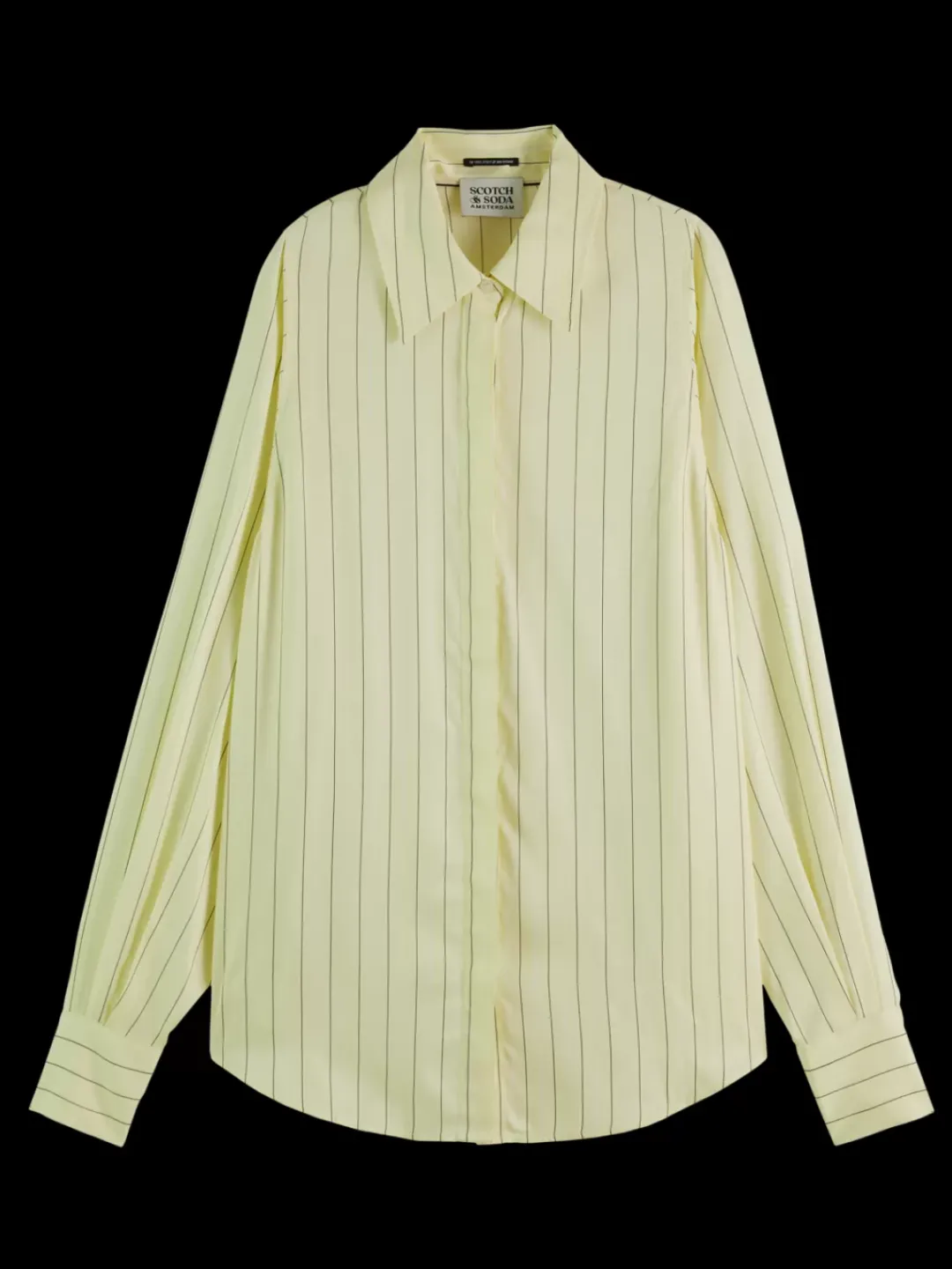 New Scotch & Soda STRIPED LIGHTWEIGHT SHIRT