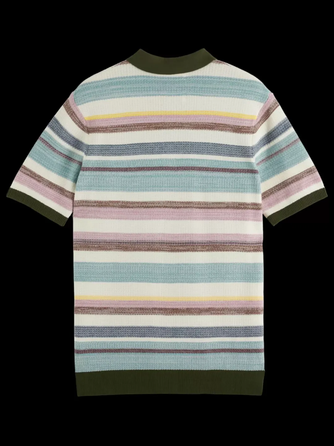 Hot Scotch & Soda Structure knitted polo
