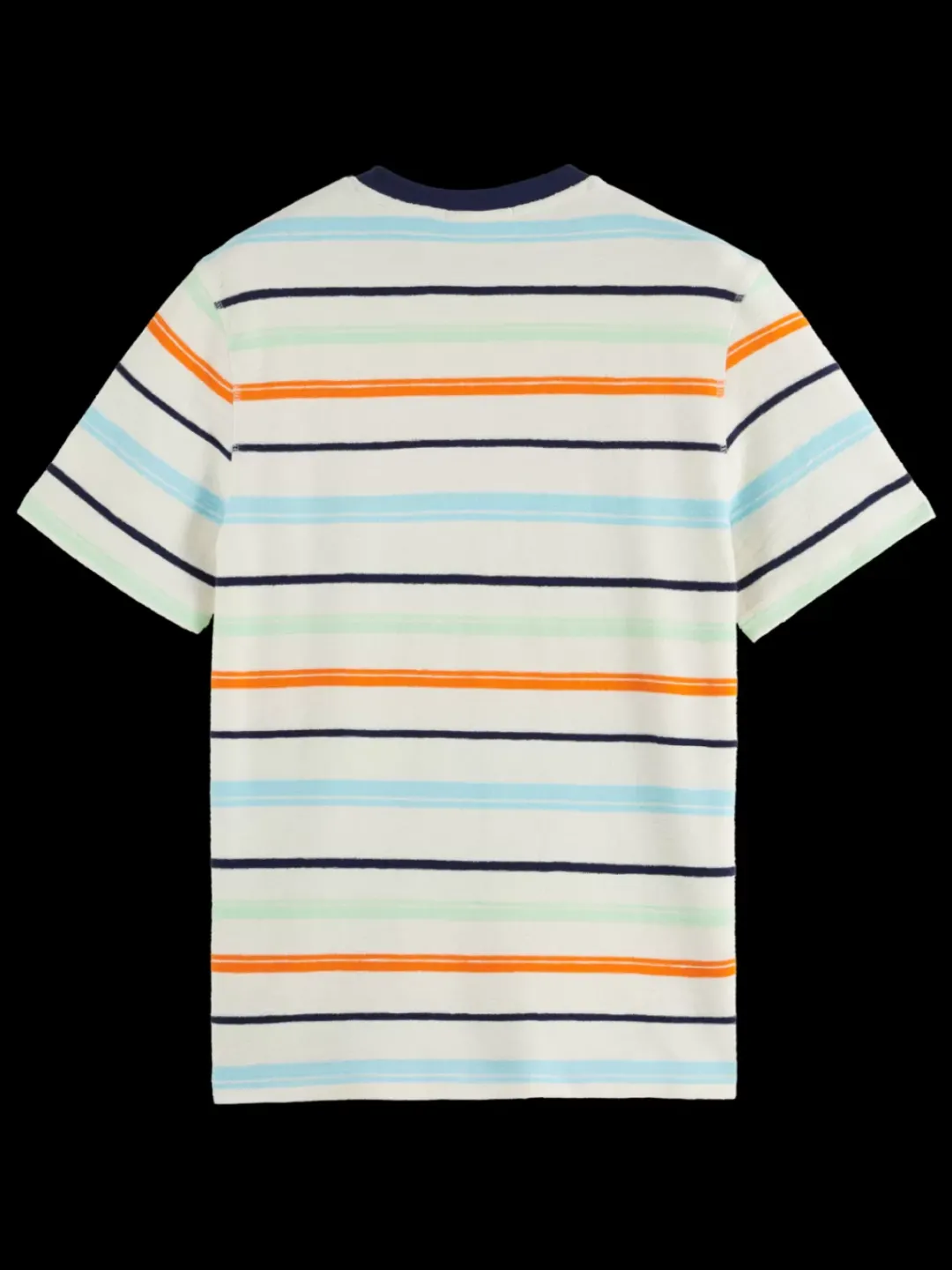 Best Scotch & Soda Structured striped t-shirt MulticolourStripe