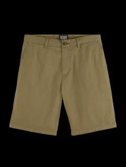 Online Scotch & Soda Stuart- garment-dyed pima cotton chino short