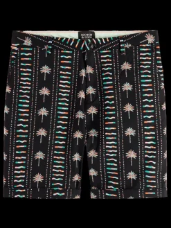 Hot Scotch & Soda Stuart- printed stretch-cotton chino short