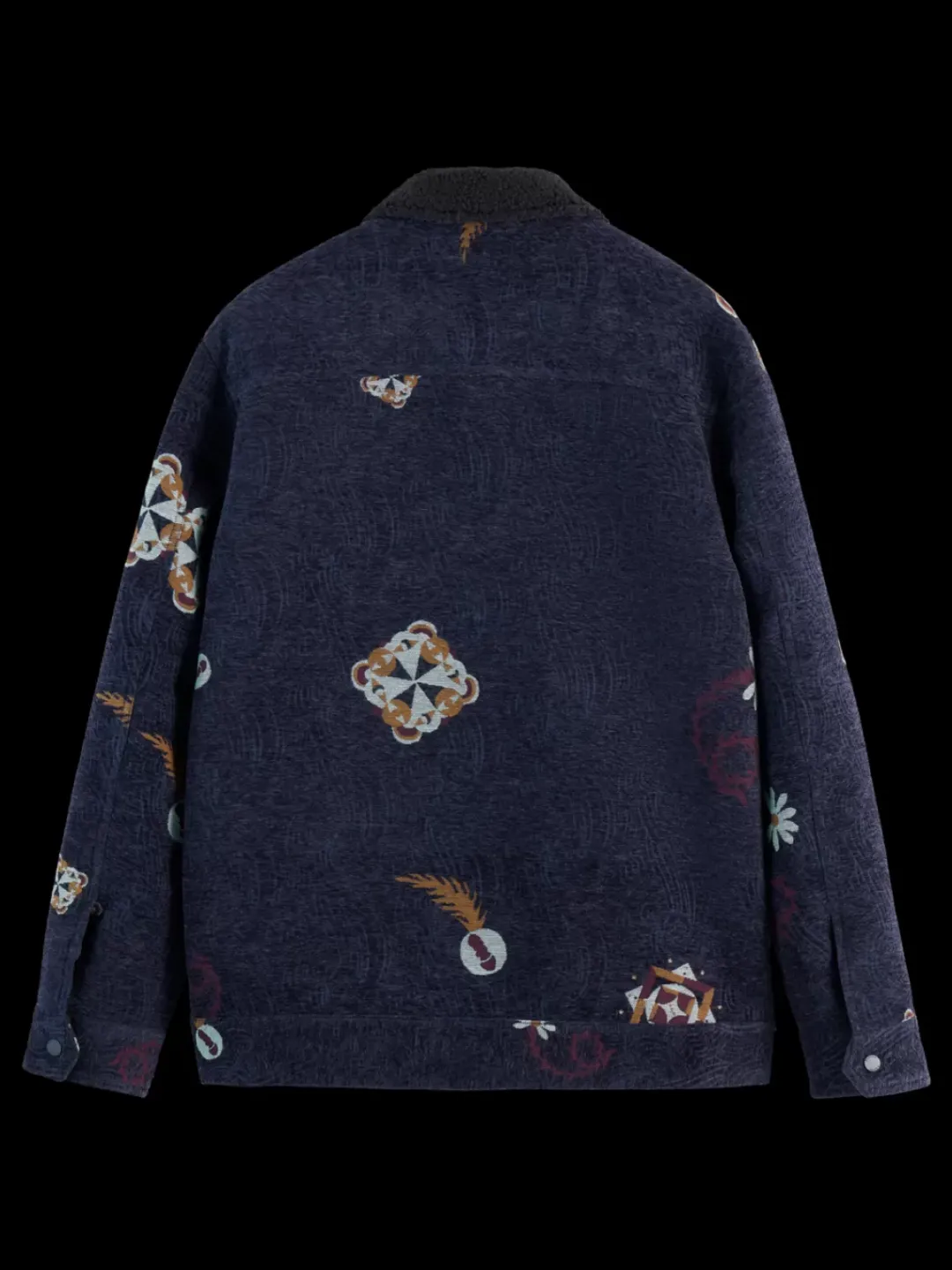 Online Scotch & Soda SWIRL POETRY JACQUARD TRUCKER Night