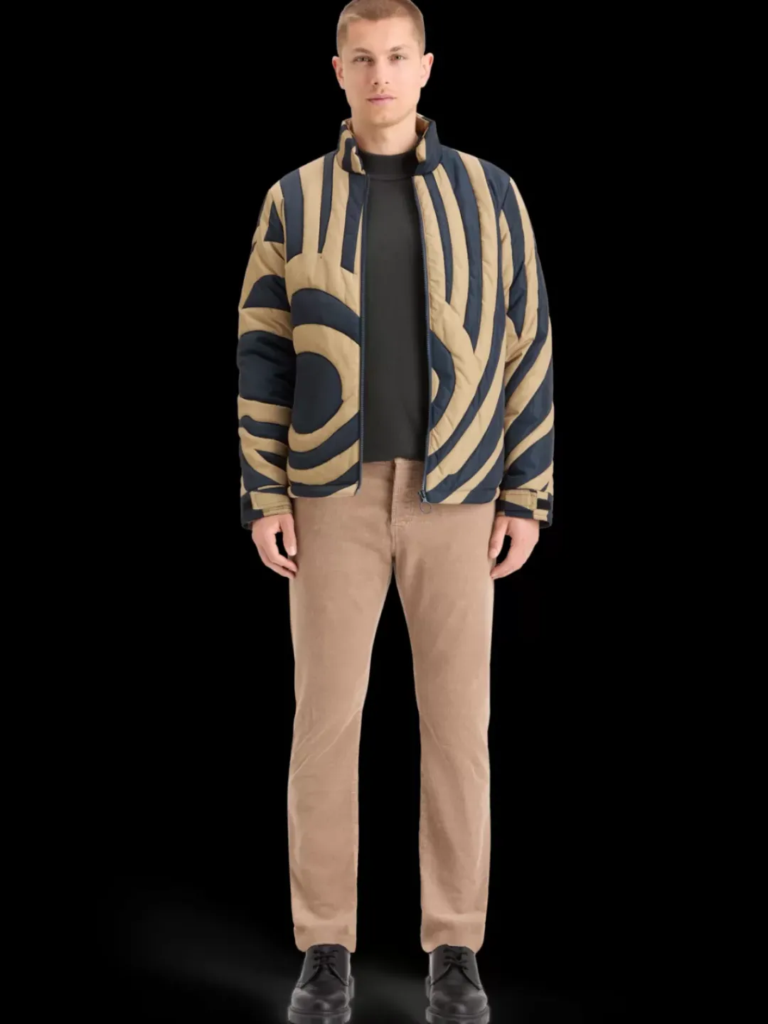 Best Scotch & Soda SWIRL PUFFER NightDesertSandSwirl