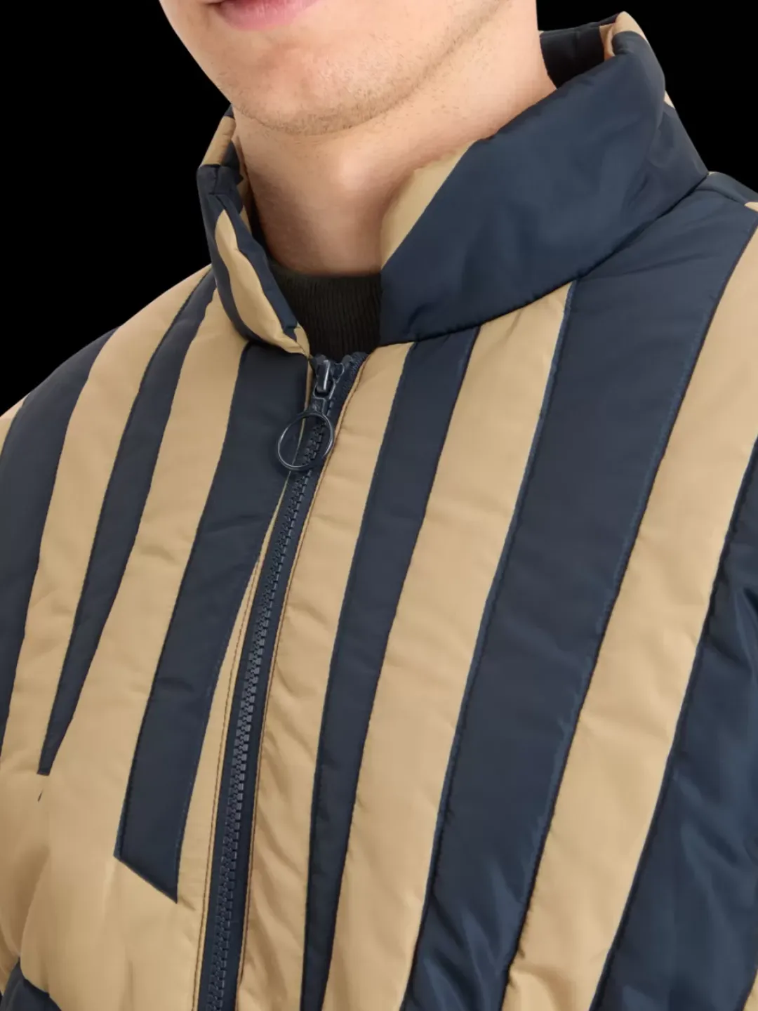 Best Scotch & Soda SWIRL PUFFER NightDesertSandSwirl