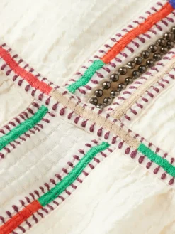 Discount Scotch & Soda TANK TOP WITH COLOURFUL EMBROIDERY SoftIce