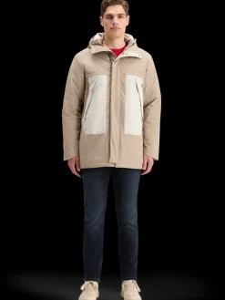 Fashion Scotch & Soda TECHNICAL CITY PARKA Mocha