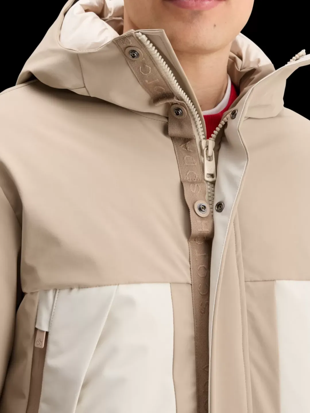 Fashion Scotch & Soda TECHNICAL CITY PARKA Mocha