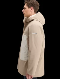 Fashion Scotch & Soda TECHNICAL CITY PARKA Mocha