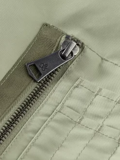 Online Scotch & Soda TECHNICAL NYLON BOMBER Sage