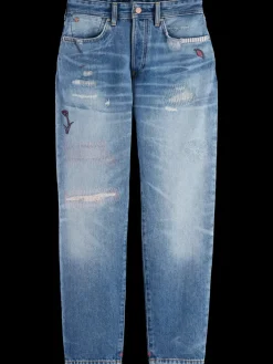 Outlet Scotch & Soda THE BUZZ SLIM BOYFRIEND JEANS   Playlist