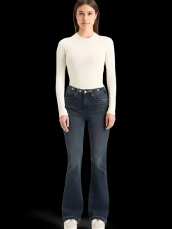 Fashion Scotch & Soda THE CHARM FLARED JEANS WITH EMBROIDERY DETAILS - ROAD TRIP RoadTrip