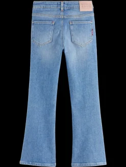 New Scotch & Soda The charm high-rise classic flared jeans - sea and sky SeaandSky