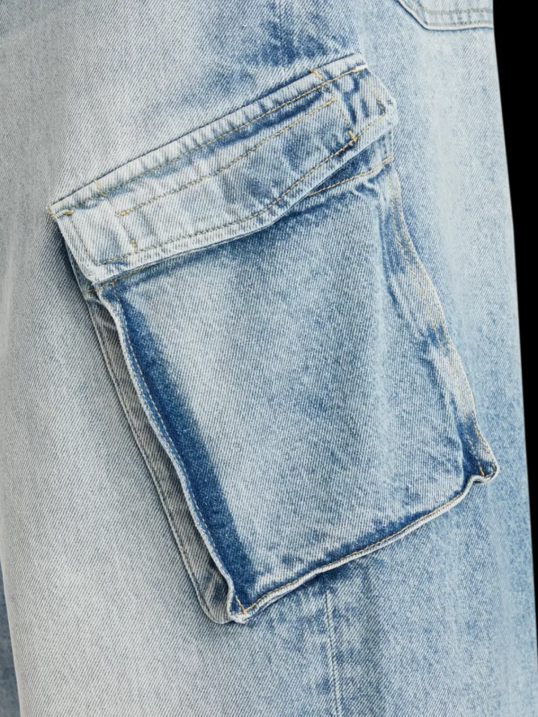 Online Scotch & Soda The daze wide leg cargo jeans - rolling road RollingRoad
