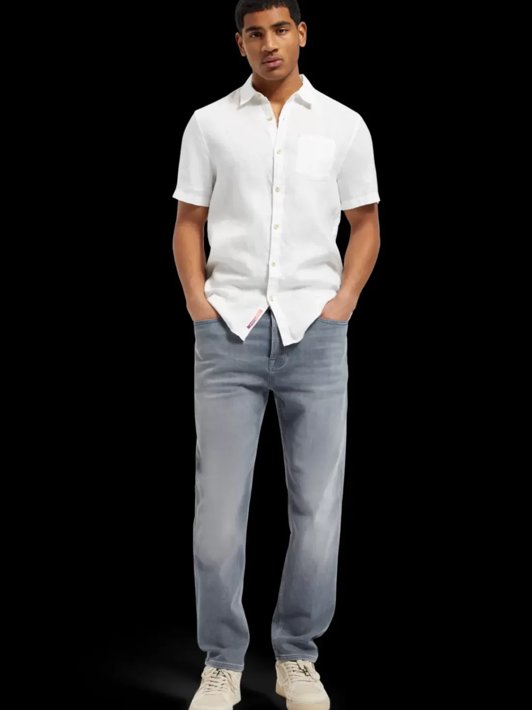 Discount Scotch & Soda The drop regular taper jeans on board OnBoard