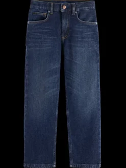 Fashion Scotch & Soda THE PITCH LOOSE FIT JEANS - LUX BLUE LuxBlue