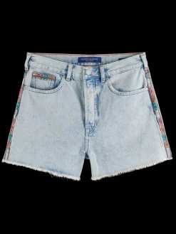 Hot Scotch & Soda THE RAY 5 POCKET LOW RISE DENIM SHORT - SEA STAR SeaStar
