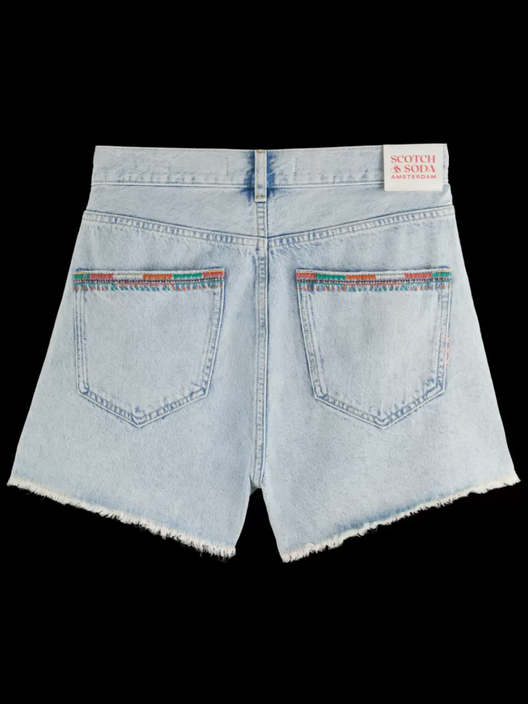 Hot Scotch & Soda THE RAY 5 POCKET LOW RISE DENIM SHORT - SEA STAR SeaStar
