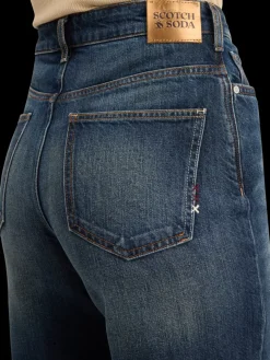 Fashion Scotch & Soda THE RIPPLE AUTHENTIC STRAIGHT JEANS  LUX BLUE LuxBlue