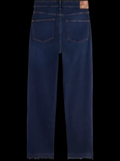 Best Scotch & Soda THE SKY STRAIGHT JEANS WITH EXPOSED FLY  BEATEN BLUE BeatenBlue