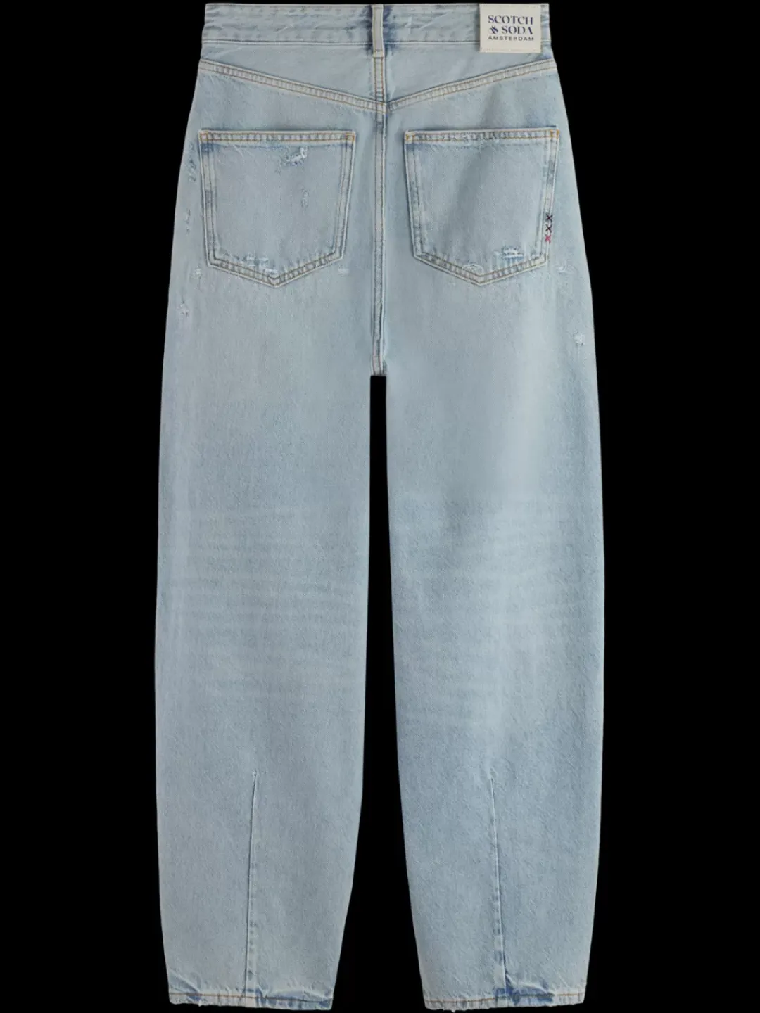 Online Scotch & Soda The tide balloon fit jeans - story repair StoryRepair