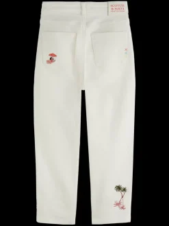 New Scotch & Soda The tide high-rise balloon jeans - beach scene BeachScene