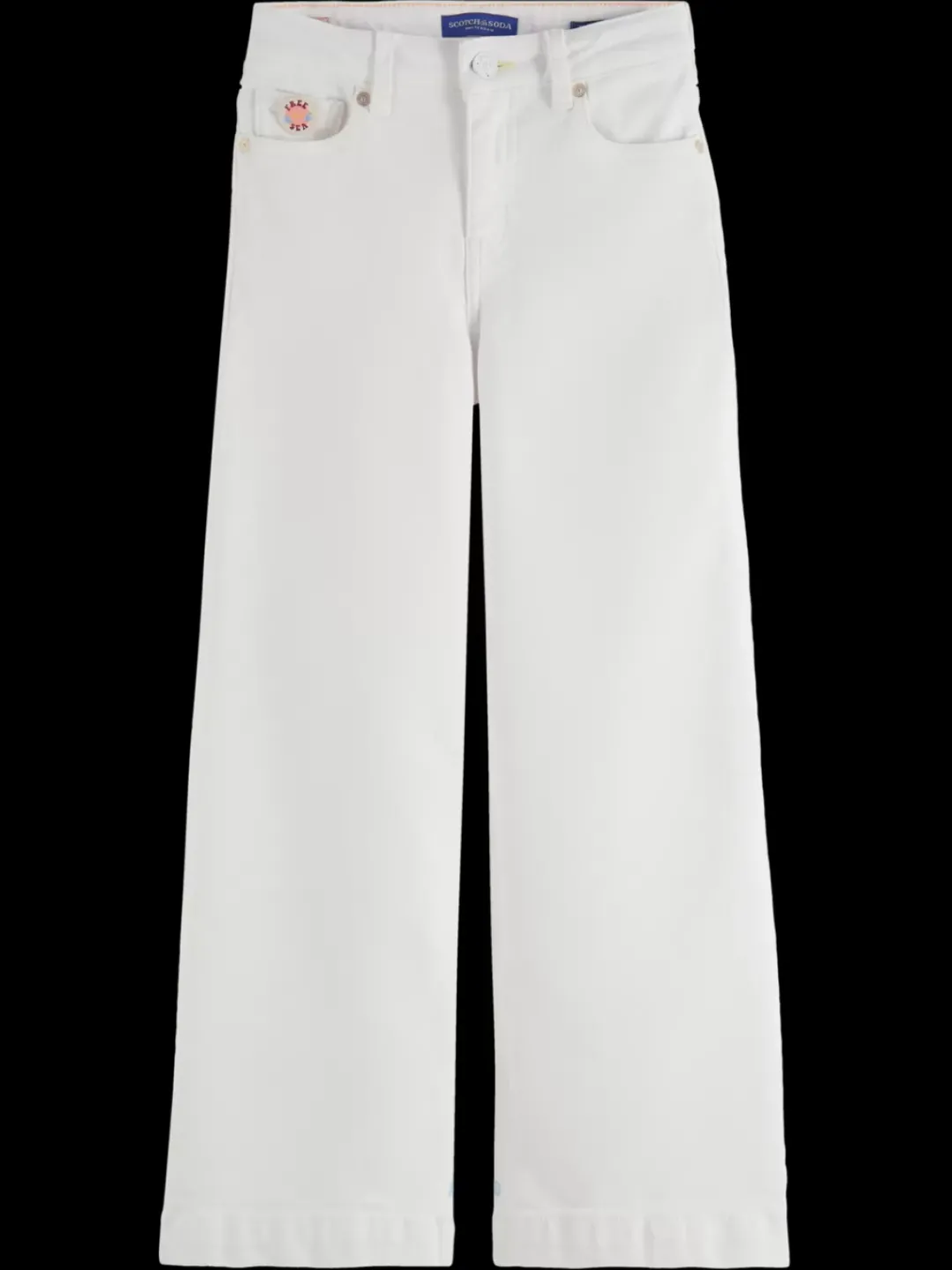 Sale Scotch & Soda The wave high-rise wide jeans - keep it cool KeepItCool