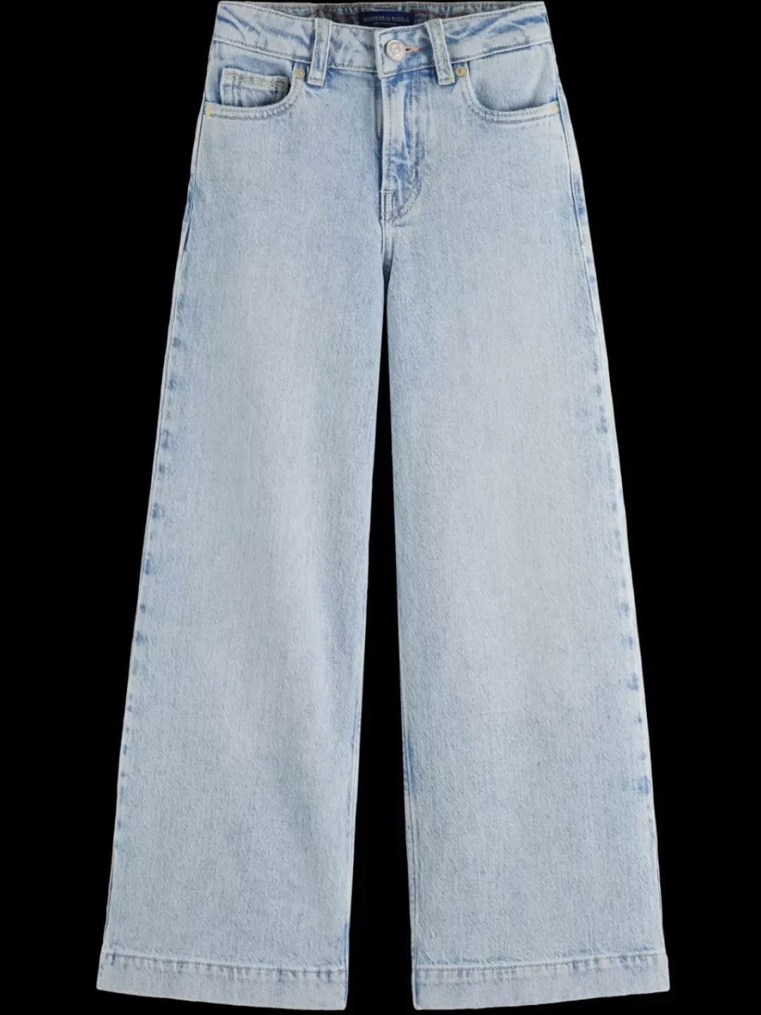 Online Scotch & Soda The wave high-rise wide jeans - high tide HighTide