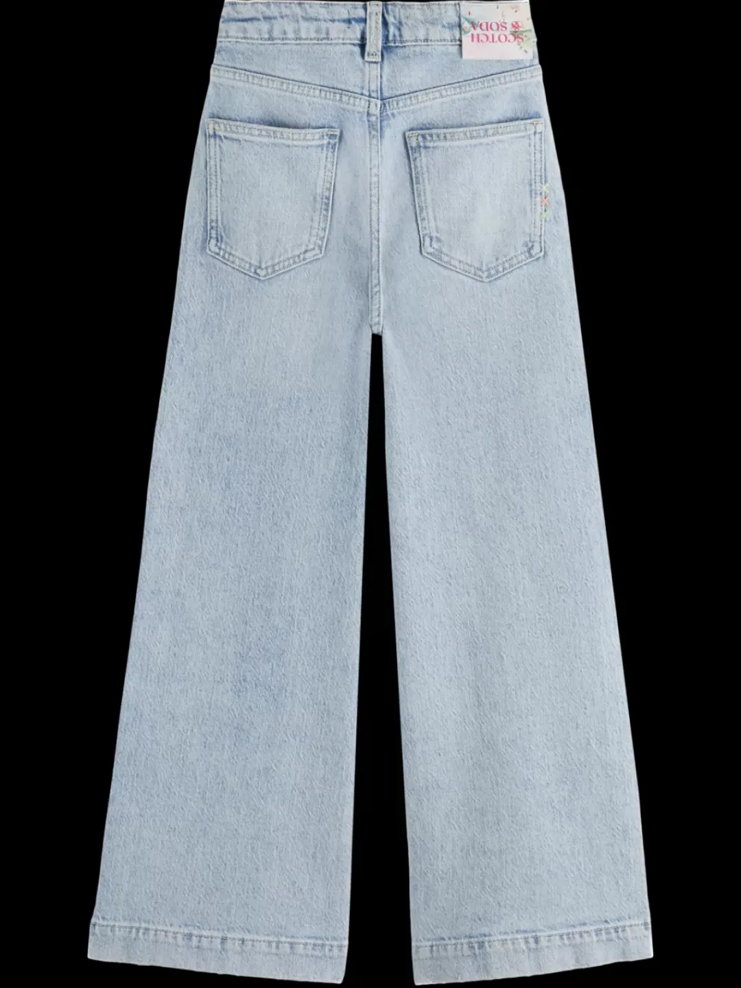 Online Scotch & Soda The wave high-rise wide jeans - high tide HighTide