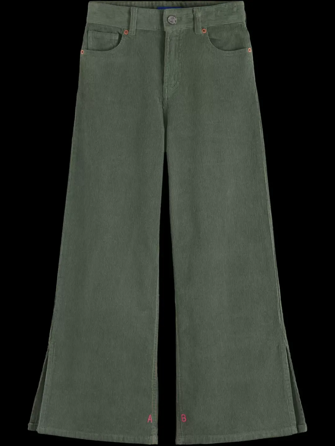 Best Scotch & Soda THE WAVE WIDE LEG JEANS - CORDUROY