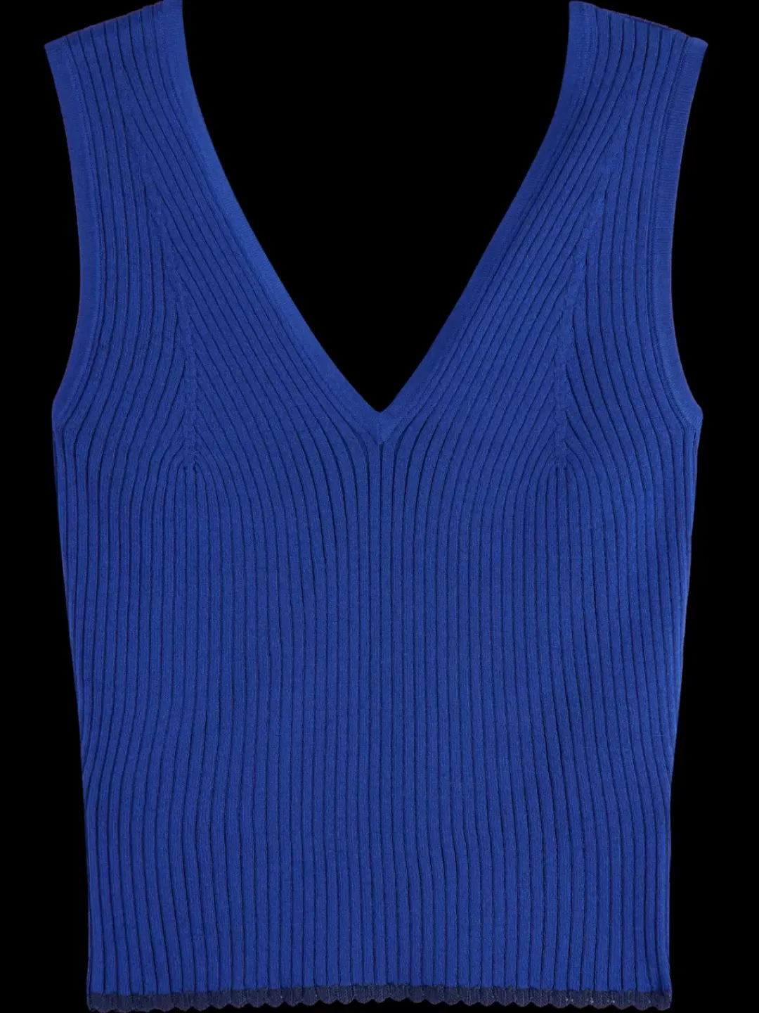 Online Scotch & Soda TIE BACK KNITTED TANK