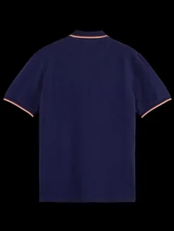 Fashion Scotch & Soda Tipping polo NavyBlue