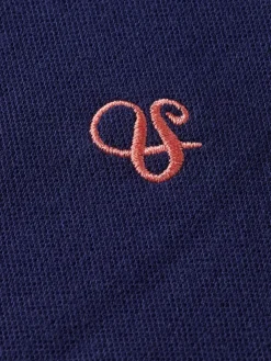 Fashion Scotch & Soda Tipping polo NavyBlue