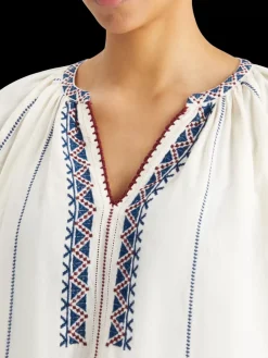 Clearance Scotch & Soda Top with embroidery details SoftIce