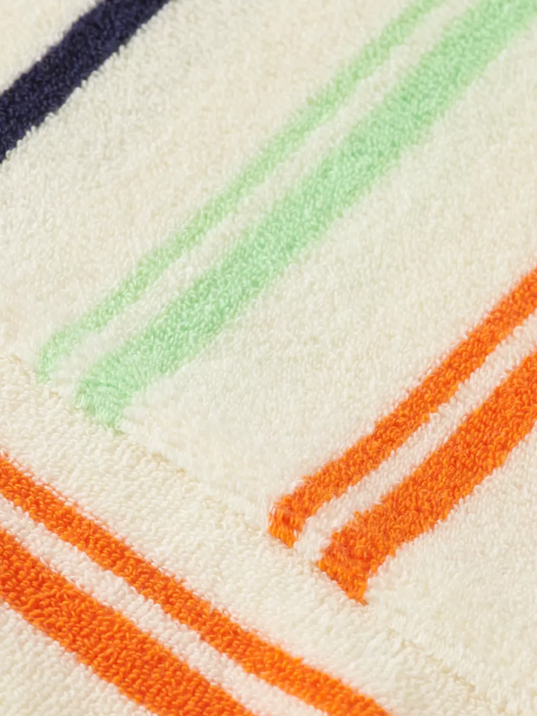 Online Scotch & Soda Towelling striped hoodie MulticolourStripe