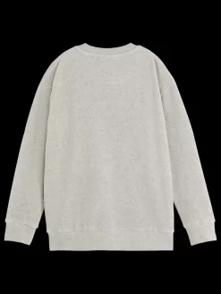 Hot Scotch & Soda TOWELLING SWEATSHIRT LightGreyMelange