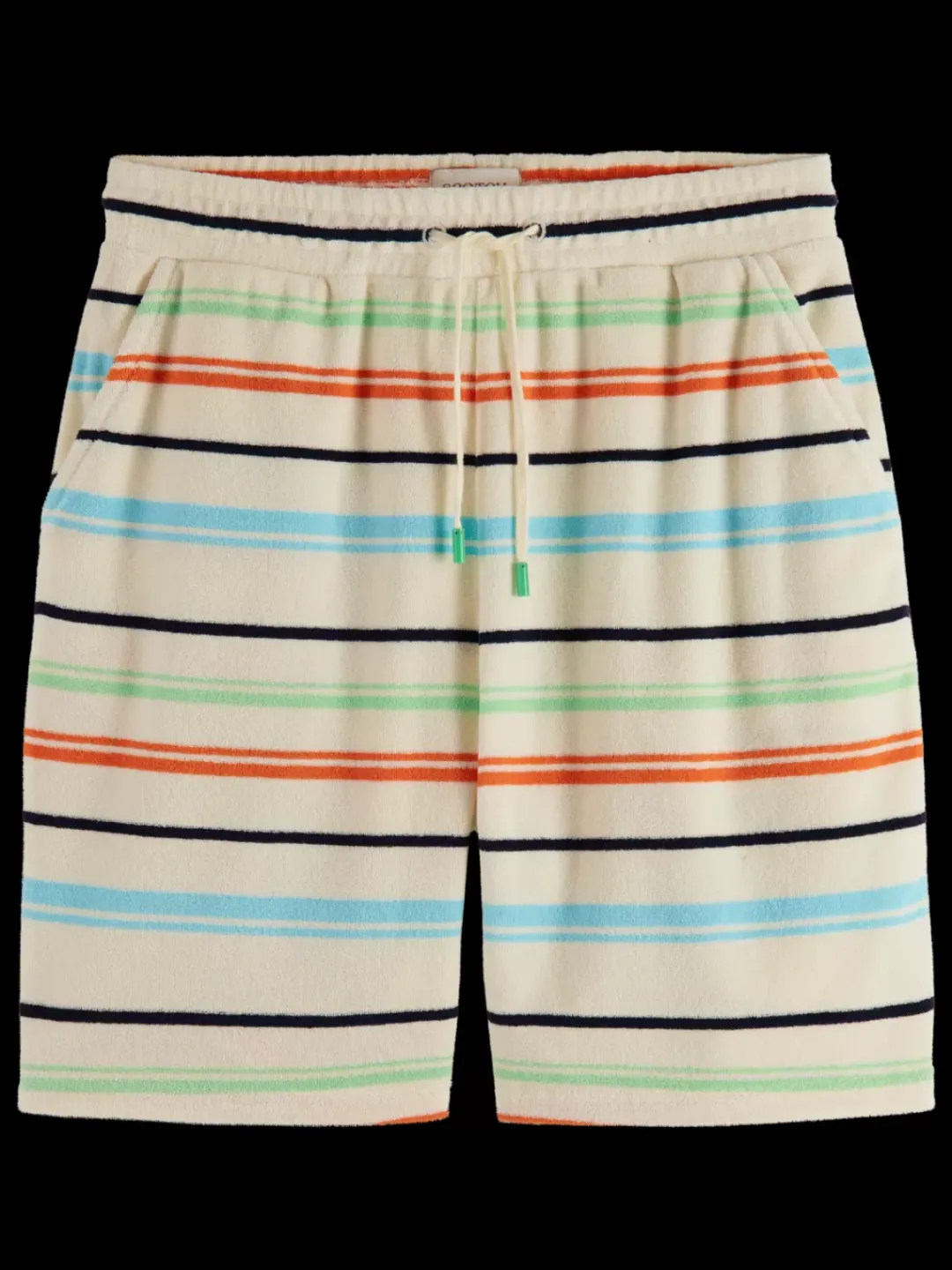 Discount Scotch & Soda Towelling sweatshorts MulticolourStripe