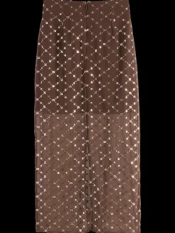 Fashion Scotch & Soda TUBE SKIRT WITH EMBELLISHMENTS Coffee