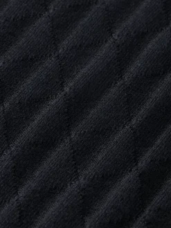 Sale Scotch & Soda TURTLE NECK REGULAR FIT RELIEF STITCH SWEATER Black