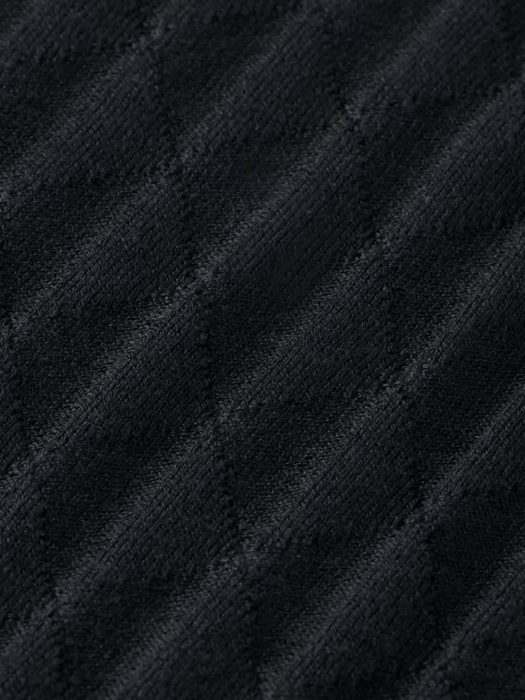 Sale Scotch & Soda TURTLE NECK REGULAR FIT RELIEF STITCH SWEATER Black