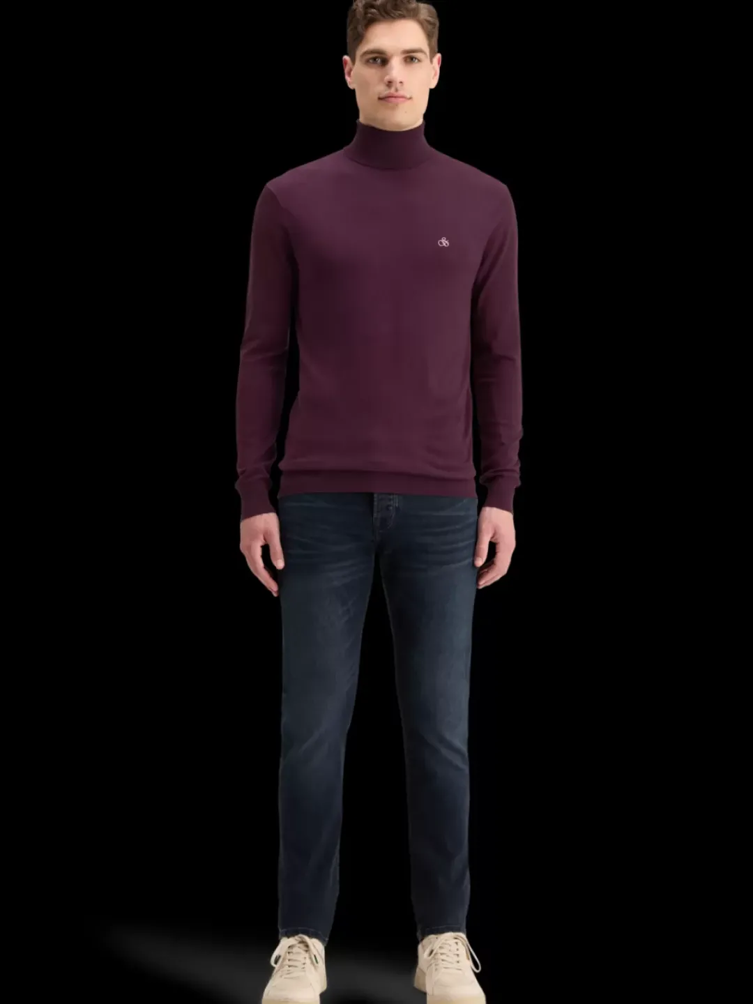 Fashion Scotch & Soda TURTLENECK VISCOSE SWEATER